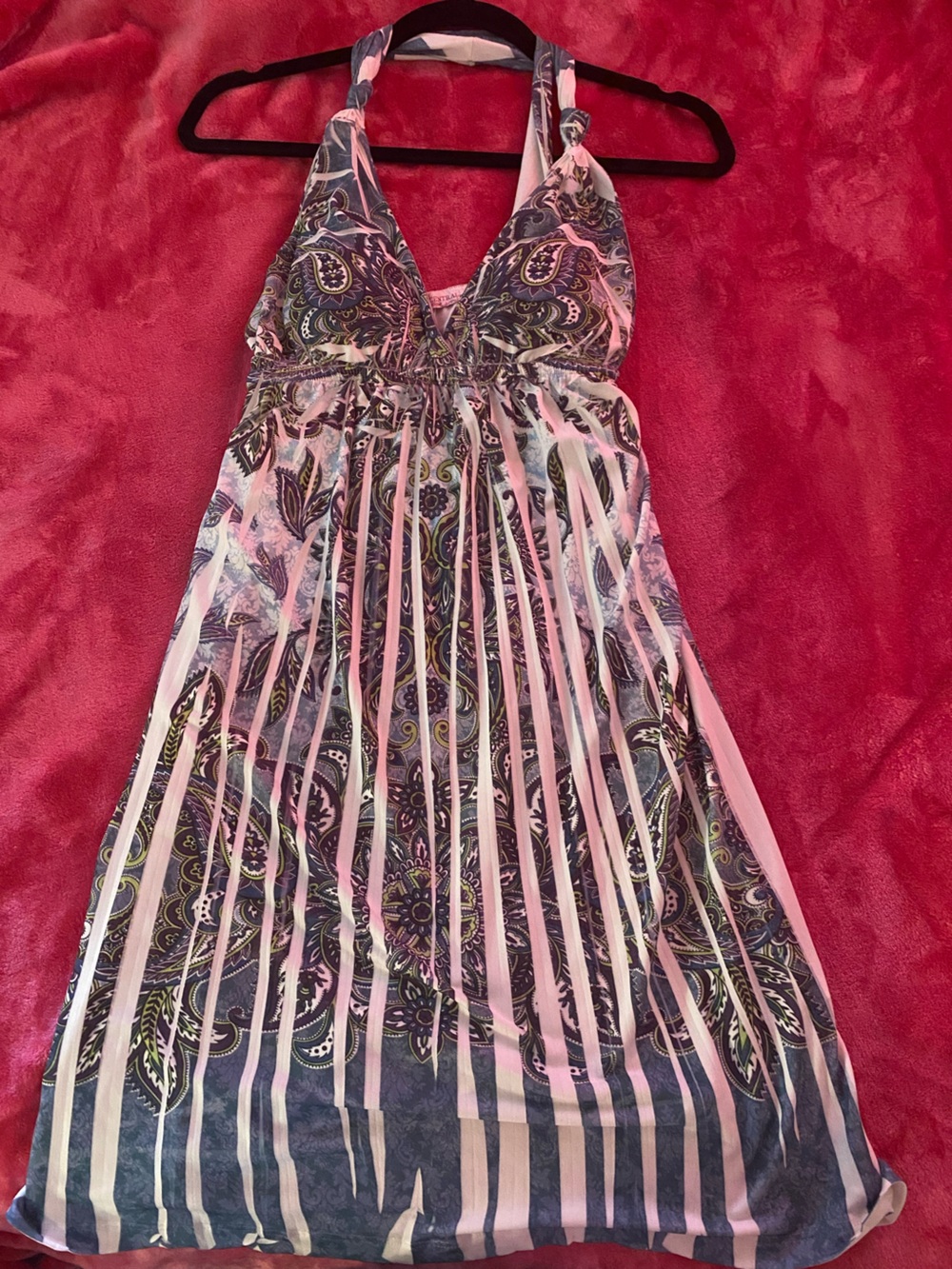 Body Central Paisley Print Maxi Dress